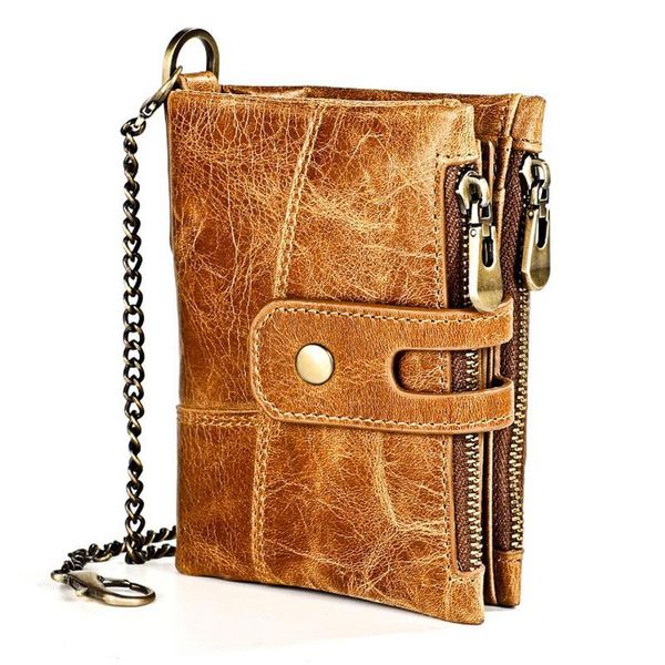 

wallets rfid leather men's wallet fashion coin bag brand multi-function male, Red;black