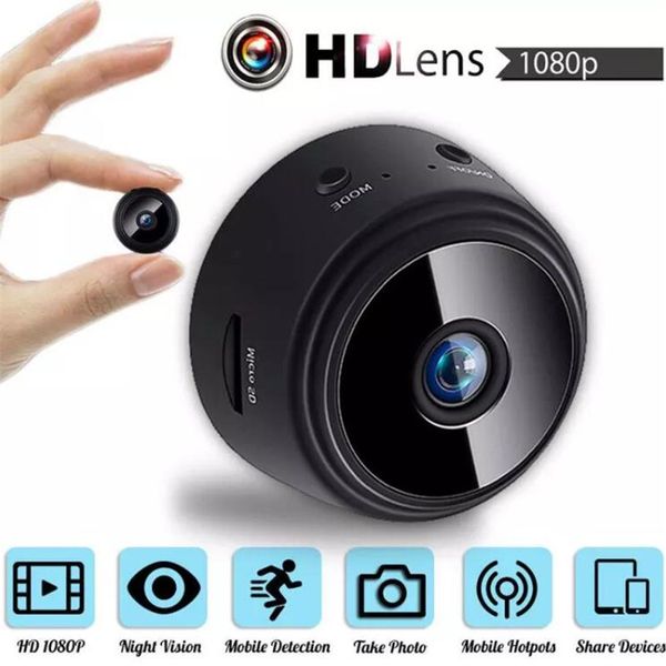 

a9 1080p mini cameras wifi smart wireless camcorder home security p2p camera night vision video micro small cam 2022