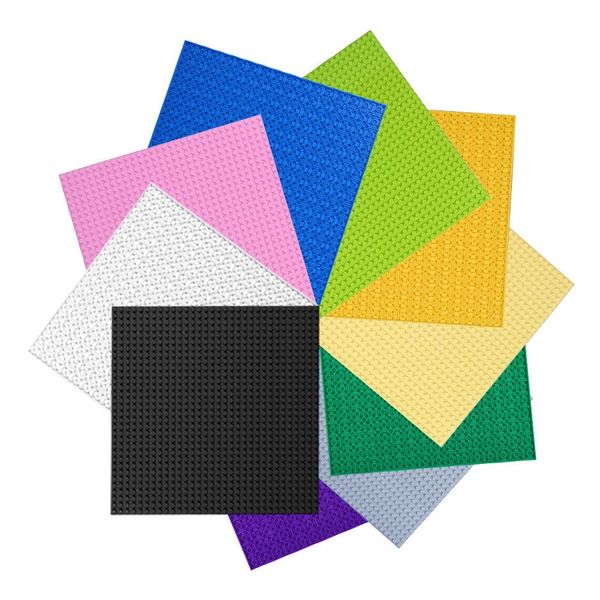 

double-sided baseplates 16x32 dots 32*32 building blocks base plates small bricks compatible classic block construction toys kid
