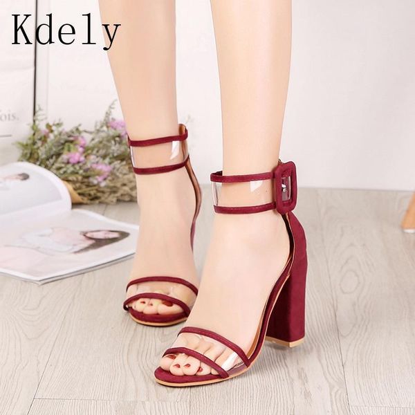 

shoes women summer t-stage fashion dancing high heel sandals stiletto party wedding plus size 43, Black