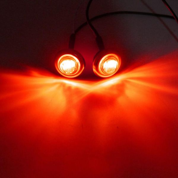 

side marker light 2 wires 3/4\" universal accessories car lighting led emergency lights