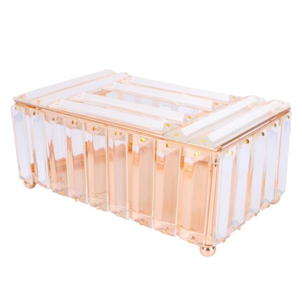 

tissue boxes & napkins nordic style issue box stylish napkin storage container crystal paper towel organizer for home bar office