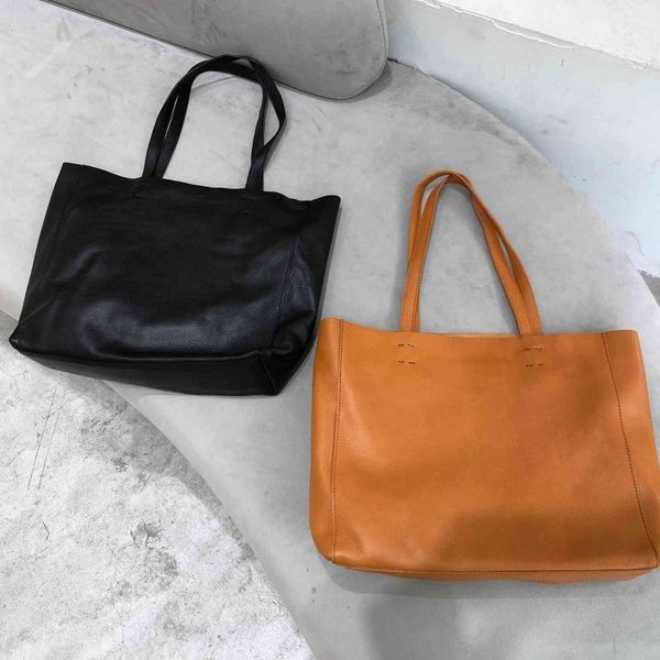 

leather head leather shoulder underarm porter hand women's style bag