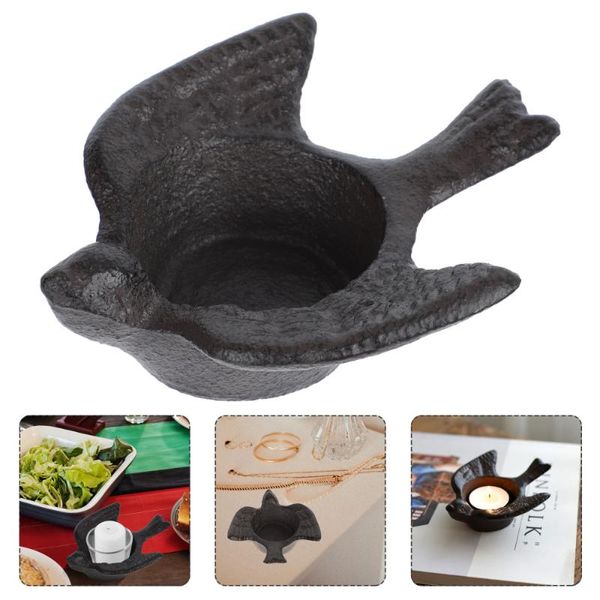 

candle holders 1pc retro stand iron art holder creative candlestick home decor