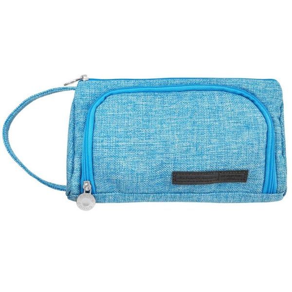 

pencil case big capacity student pen bag pouch box organizer holder for school office supplies (green) bags