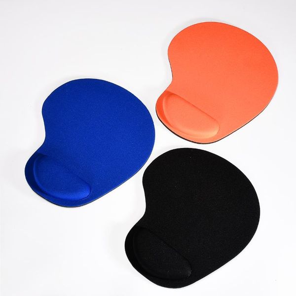 

mouse pads & wrist rests 24cm economic eva pad support cloth blue black orange color mice mat for computer