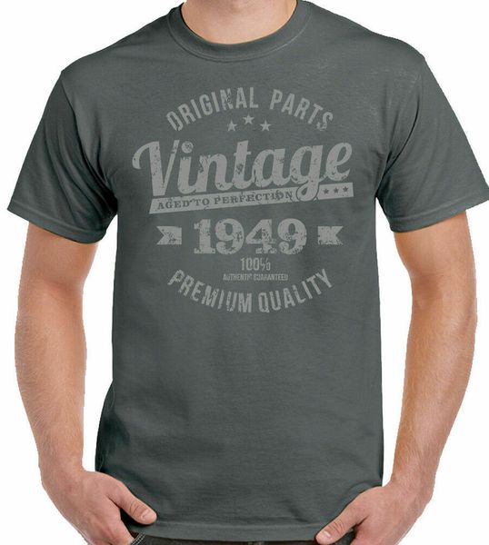 

72nd birthday 1949 mens 72 years old gift vintage year quality, White;black