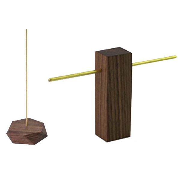 

jewelry pouches, bags 2pcs simple walnut beech wood earring display stand princess shooti props b small, Pink;blue