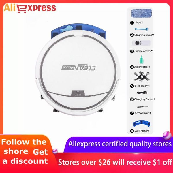 

vacuum cleaners 2021 smart robot cleaner ultra-thin automatic wireless household 3-in-one wet and dry