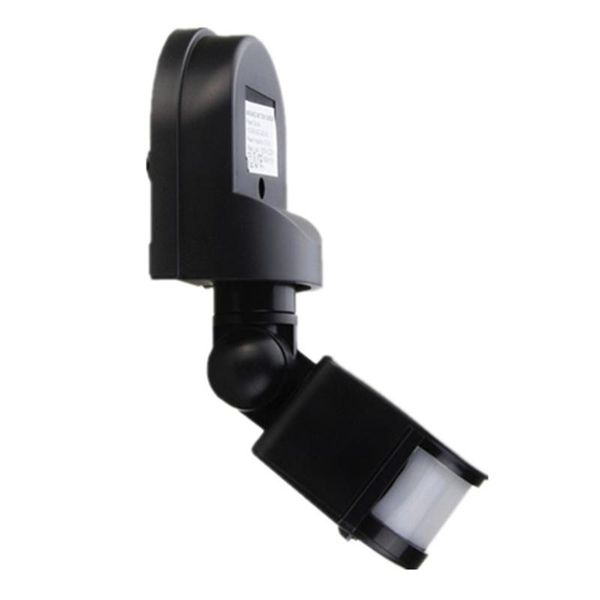 

smart home control plastic infrared switch portable adjustable settings detector 180Â° detection outdoor motion sensor