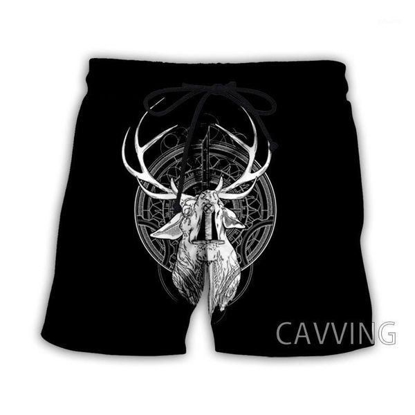 

men's shorts cavving 3d printed harakiri for the sky summer beach streetwear quick dry casual sweat women/men, White;black