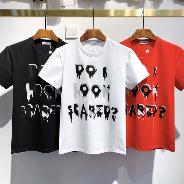 

luxury men's t-shirts and polo shirts casual fashion letter pattern short sleeve three colors wholesale m-3xl, White;black