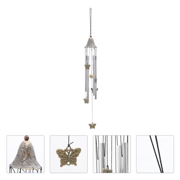 

decorative objects & figurines 1pc balcony wind bell household chime pendant (assorted color)