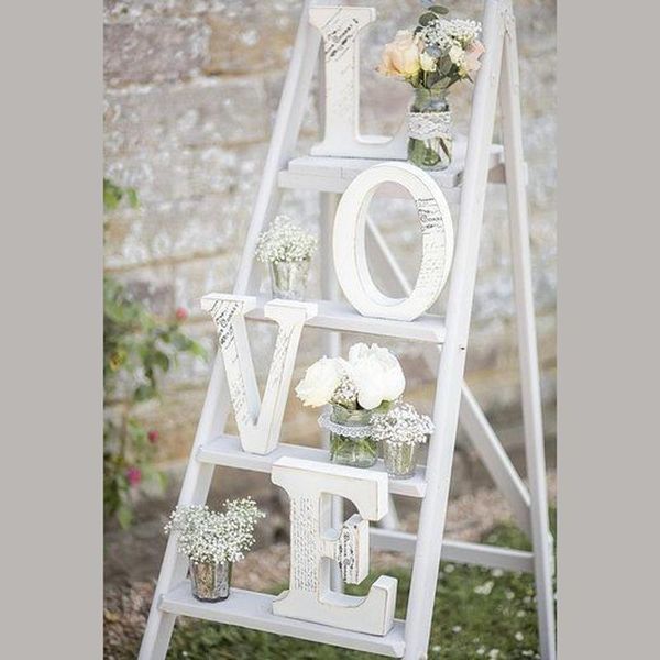 

party decoration 4pcs love wedding sign 15*13*2cm letters