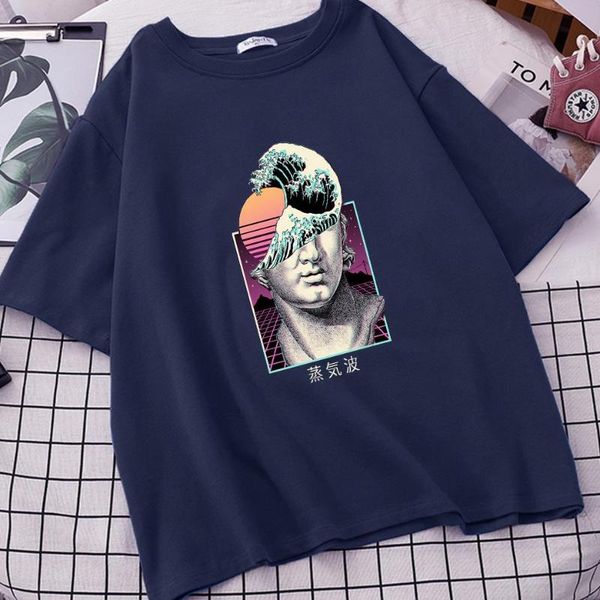 

women's t-shirt oversized women hip hop fashion chic female short sleeve tee harajuku swag vaporwave david vintage streetwear, White