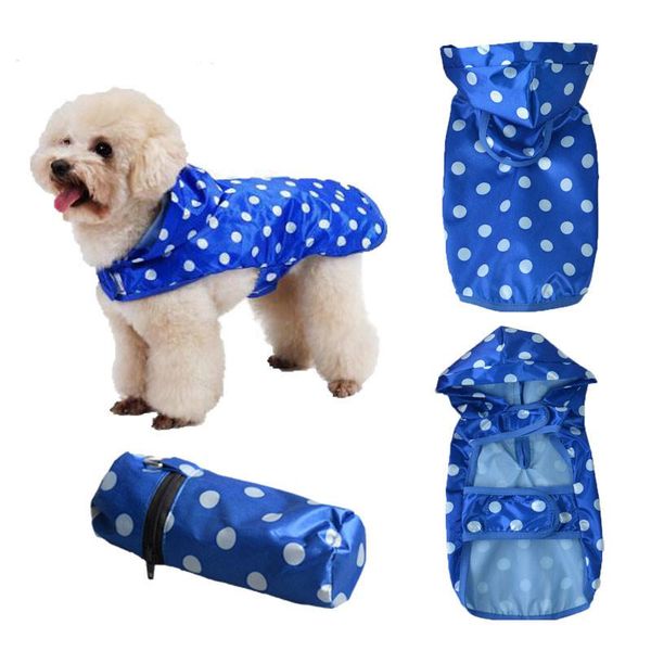 

dog apparel raincoat for small and medium-sized dogs, necessary walking in rainy days, lovely pet raincoat, equipped with teddy