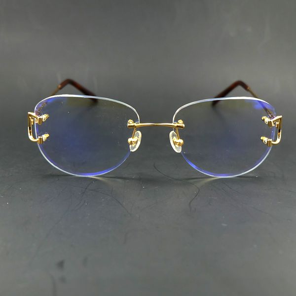 

clear eye glasses frame fashion mens decoration vintage carter luxury designer eyewear stylish eyeglasses rimless optical 11, White;black
