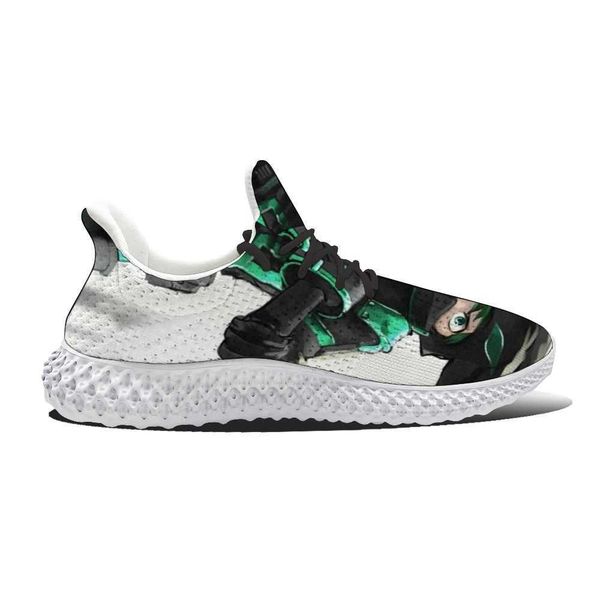 

spring midoriya izuku custom diy flat lace-up shoes8dgb