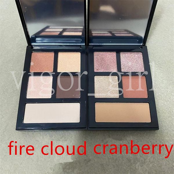 Marca de luxo A paleta essencial de sombra de olho multicolor 5Color menina sombra cranberry e fogo nuvem 2kinds de alta qualidade