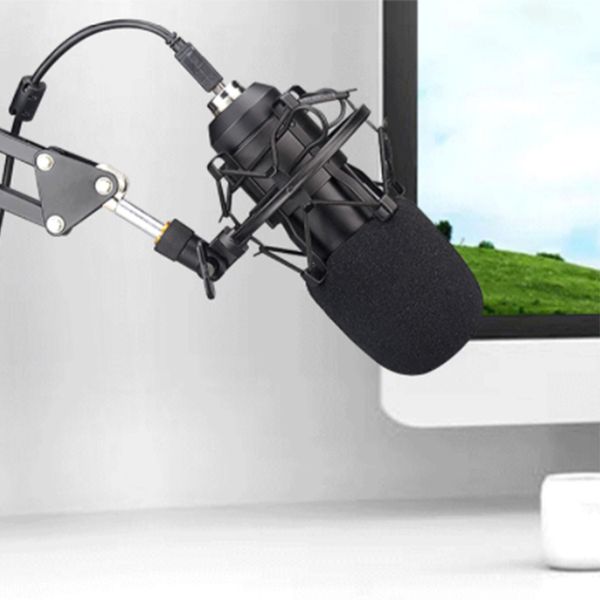 

multi purpose microphone for video teleconference speech host deskwired microphone professional audio condenser