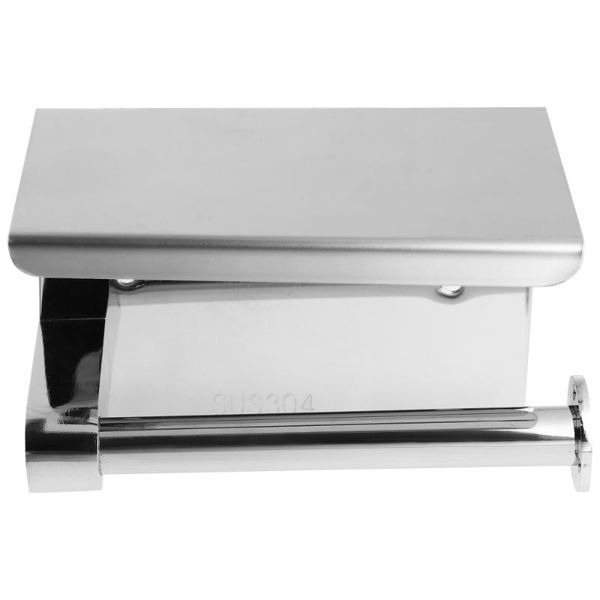 

toilet paper holders 1pc multi-purpose roll rack bathroom thickened phone stand