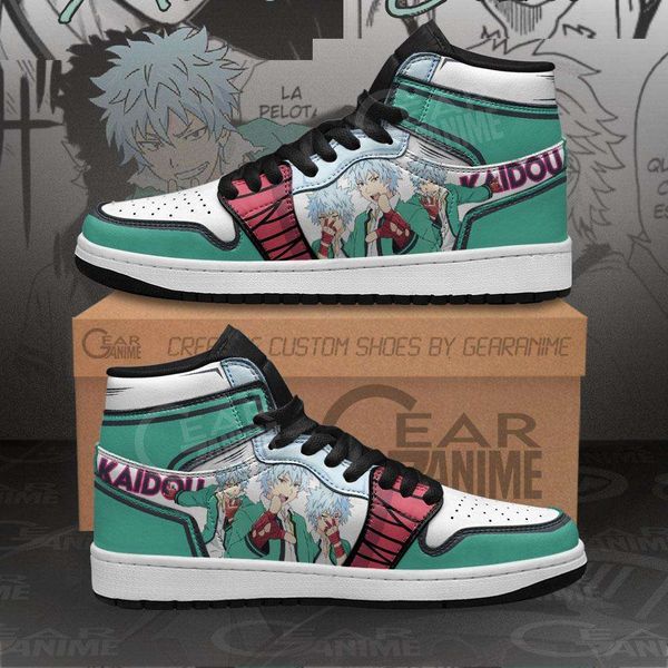 

customization shun kaidou sneakers custom saiki k anime shoes