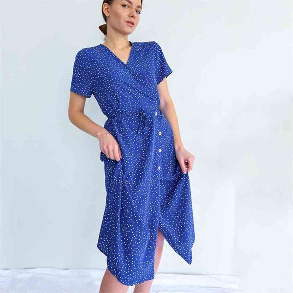 

chffion red elegant dress women summer beach v-neck polka dot midi dress waist split vestidos de fiesta clothes 210508, Black;gray