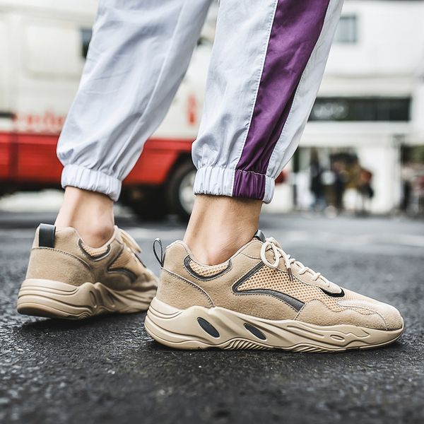 

2021 women mens breathable mesh run shoes beige black white outdoor trainers yellow blue sports sneakers 39-44 code: 95-1923