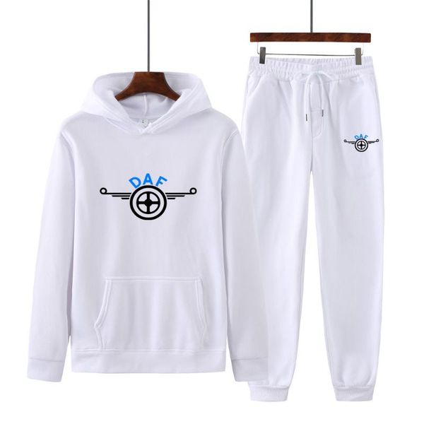 

men's tracksuits daf sets hoodies+pants autumn winter hooded sweatshirt sweatpants fashion slim fit men hip hop pullover hoody b22, Gray