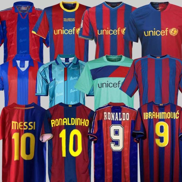 

retro soccer jersey 96 97 03 04 05 015 r o n a  d o xavi ronaldinho rivaldo guardiola puyol iniesta finals maillot de foot 1899 1999 david, Black;yellow