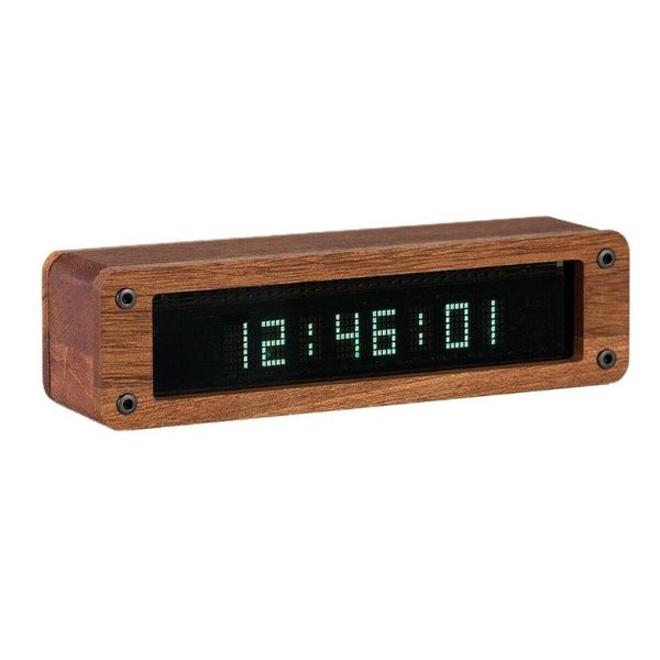 

desk & table clocks mini vintage vfd clock vacuum fluorescent display tube mantel shelf deskelectronic