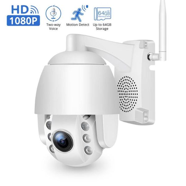 

optical zoom ptz ip camera 1080p wifi outdoor speed dome two-way audio 60m night vision waterproof wireless p2p cameras