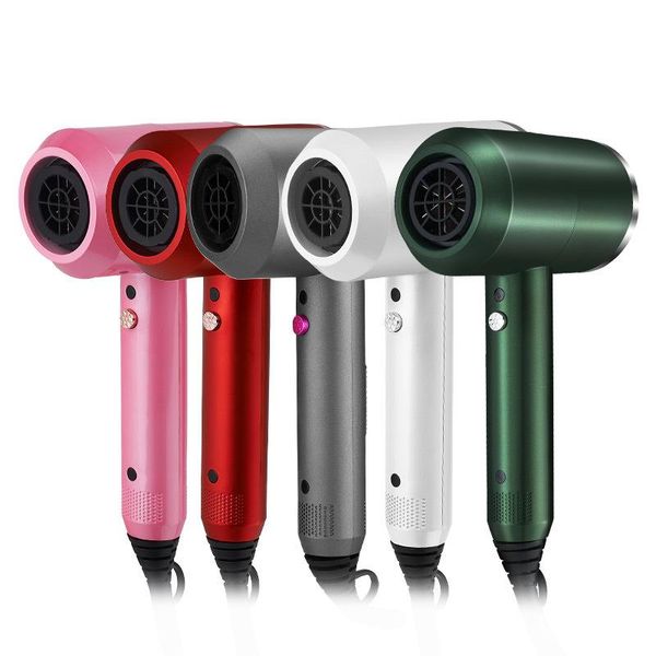 

2000w strong wind ac blow hair dryer dark green salon barber dry professional avocado dryers wholesale electric brushes