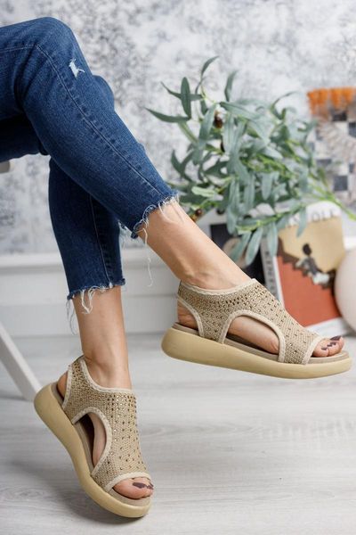 

sandals poly base stone mink, Black