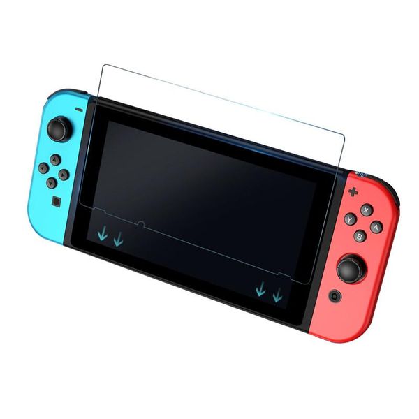 Filme protetor de tela transformado de vidro 9h temperado para Nintendo Switch Lite OLED