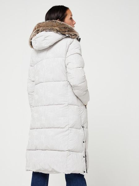 

women's wool & blends spanish hooded cotton coat, Black