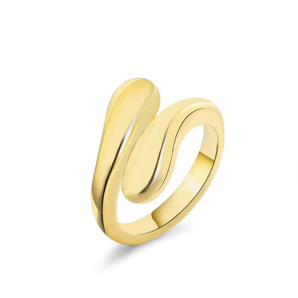 

wedding rings beautiful noble pretty fashion party gold color drop women open lady ring jewelry, Slivery;golden