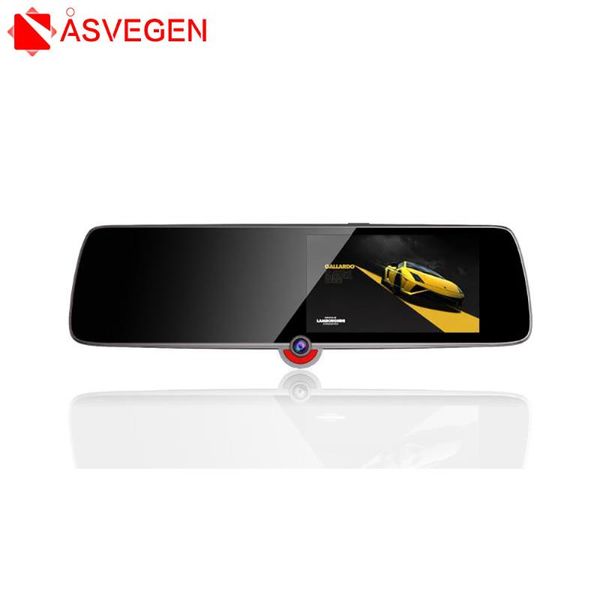 

4.3 inch car dvr camera dash cam fhd 1080p 3 auto mirror recorder rearview g-sensor dvrs