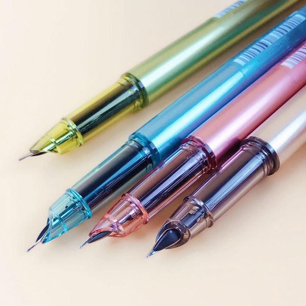 

fountain pens 0.5mm luxury plastic pen calligraphy creative colored ink for writing office school supplies cute stationery