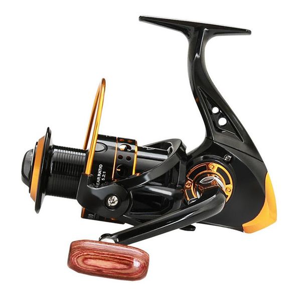

baitcasting reels metal wire cup fishing reel 5.2:1 spinning wheel folding rocker 1000-7000 outdoor accessories