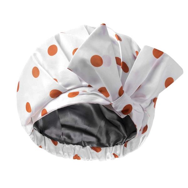 

shower caps 1pc simple nylon thickened waterproof washable bathing