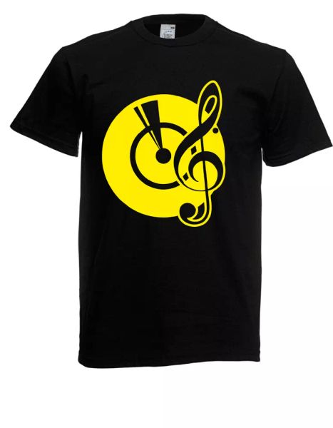 

mens t-shirt music record i spells i fun i funny until 5xl, White;black