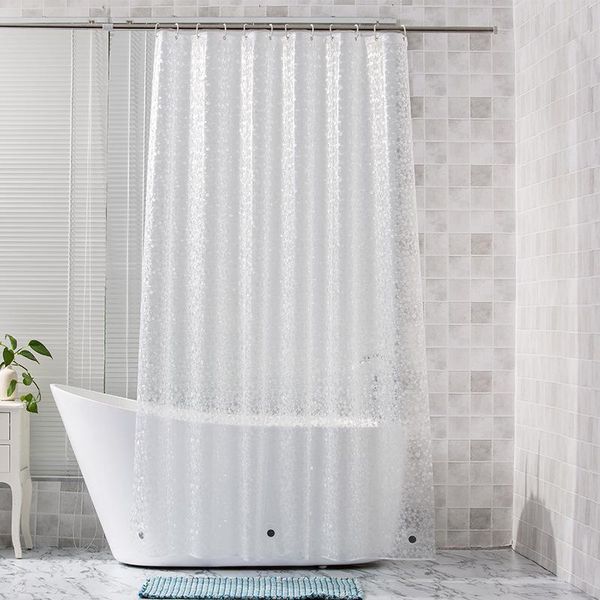 

shower curtains transparent curtain waterproof bathing sheer bathroom for home decoration accessories