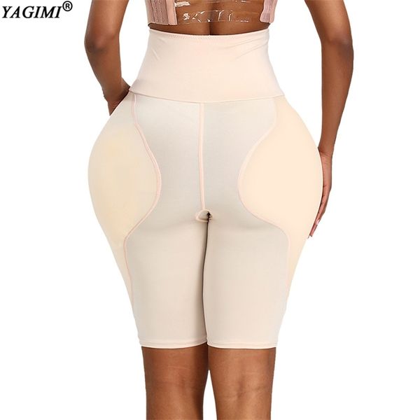 Frauen Hüftpolster Hohe Taille Trainer Shapewear Körper Bauch Shaper Fake Ass Butt Lifter Booties Enhancer Booty Oberschenkel Trimmer 211029