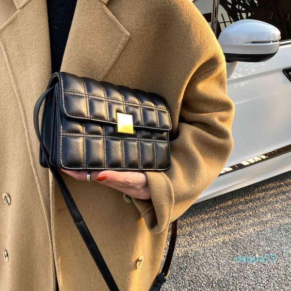 

vintage square crossbody bags for women designer shoulder bag luxury pu leather messenger bag lady small flap female purses 2021 c0326, Red;black