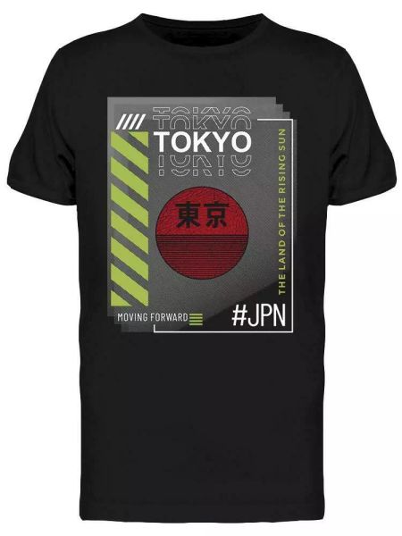

tokyo tokyo tee men's -image by shutterstock, White;black