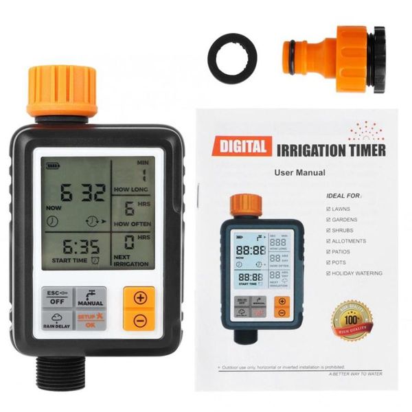 

automatic smart lcd display electronic garden water timer watering irrigation system controller for equipments