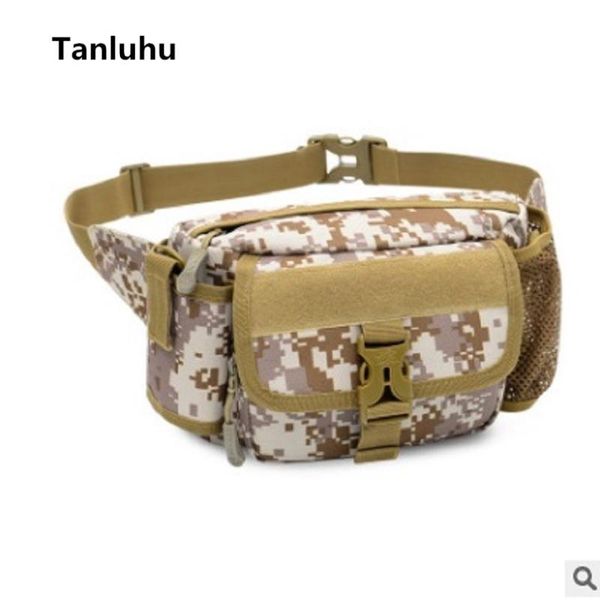 

tanluhu small travel waist bag & pack women men comfortable canvas casual belly bags packs c4007