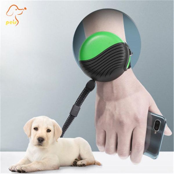 

wrist pet traction rope adjustable dog strap handsauto for teddy small medium cat collars & leashes