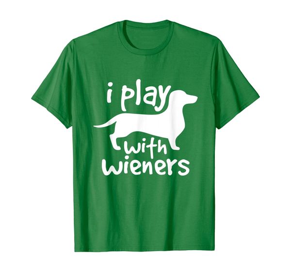 

I Play With Wieners Funny Dachshunds Weiners Dog Pet Shirt, Mainly pictures